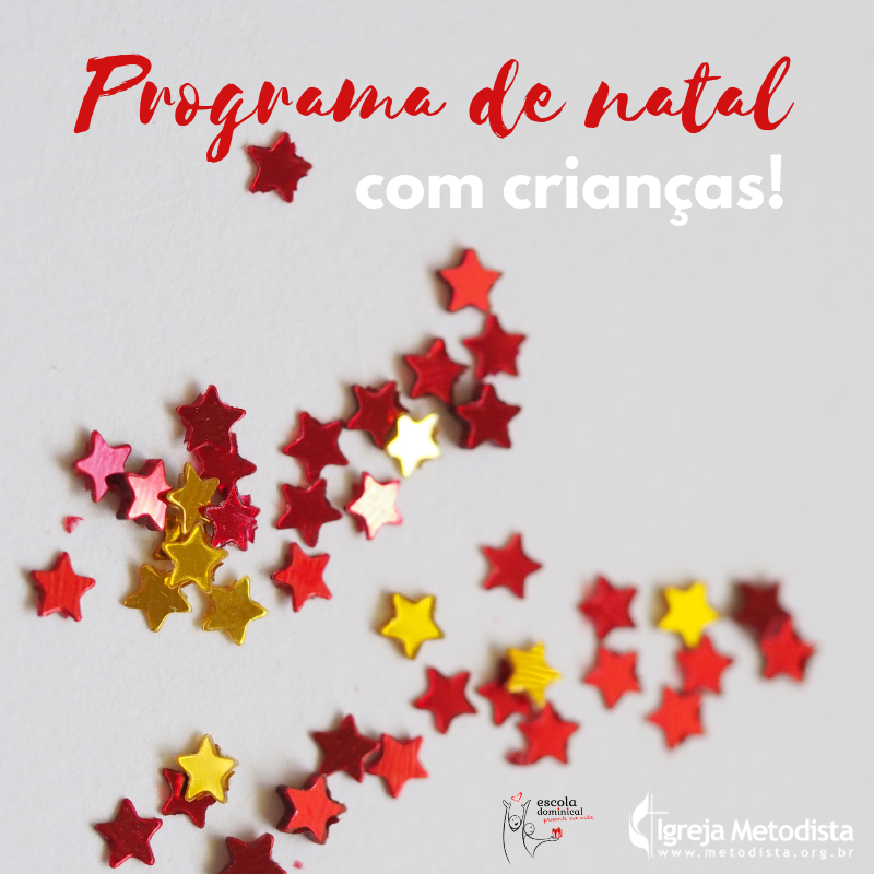 Programa de Natal com as crianas