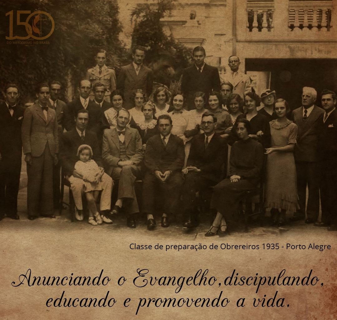 Site especial celebra os 150 anos de metodismo permanente no Brasil
