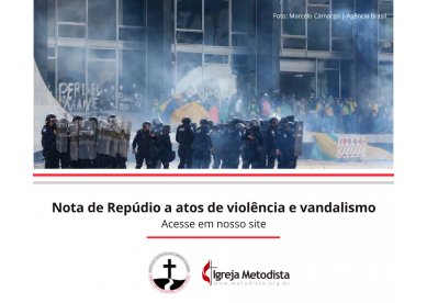 Nota de Repdio a atos de violncia e vandalismo