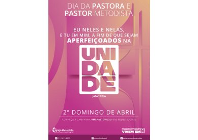 Me Pastoreou - Campanha para o Dia da Pastora e do Pastor Metodista