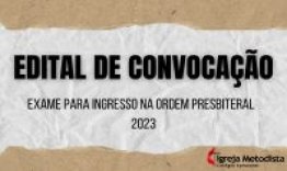 Edital de Convocao - Exame para Ingresso na Ordem Presbiteral 2023