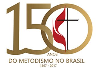 Selo comemorativo de 150 anos de metodismo no Brasil