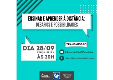 LIVE | Ensinar e aprender  distncia: desafios e possibilidades