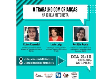 Live | O trabalho com crianas na Igreja Metodista