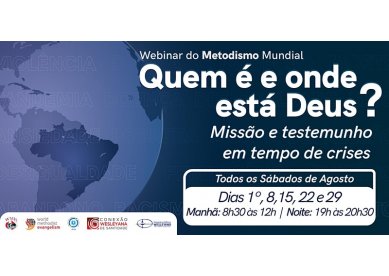 [EC] Webinar do Metodismo Mundial